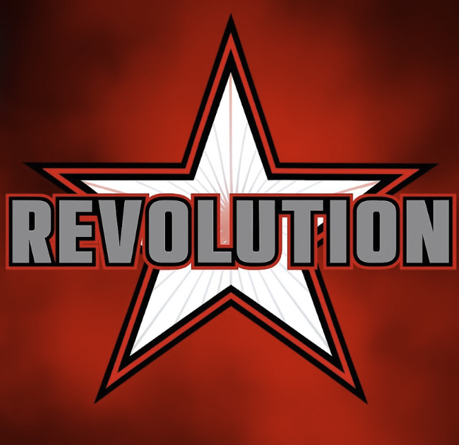 Revolution Black Softball logo